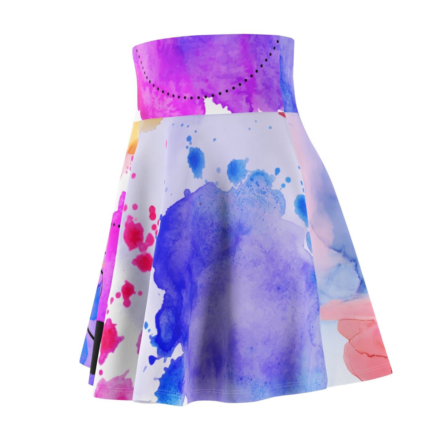 Women's Artistic Skater Skirt, Colorful AOP Skater Skirt, Summer Fashion, Festival Outfit, Unique Design, Casual Wear, Trendy Skirt