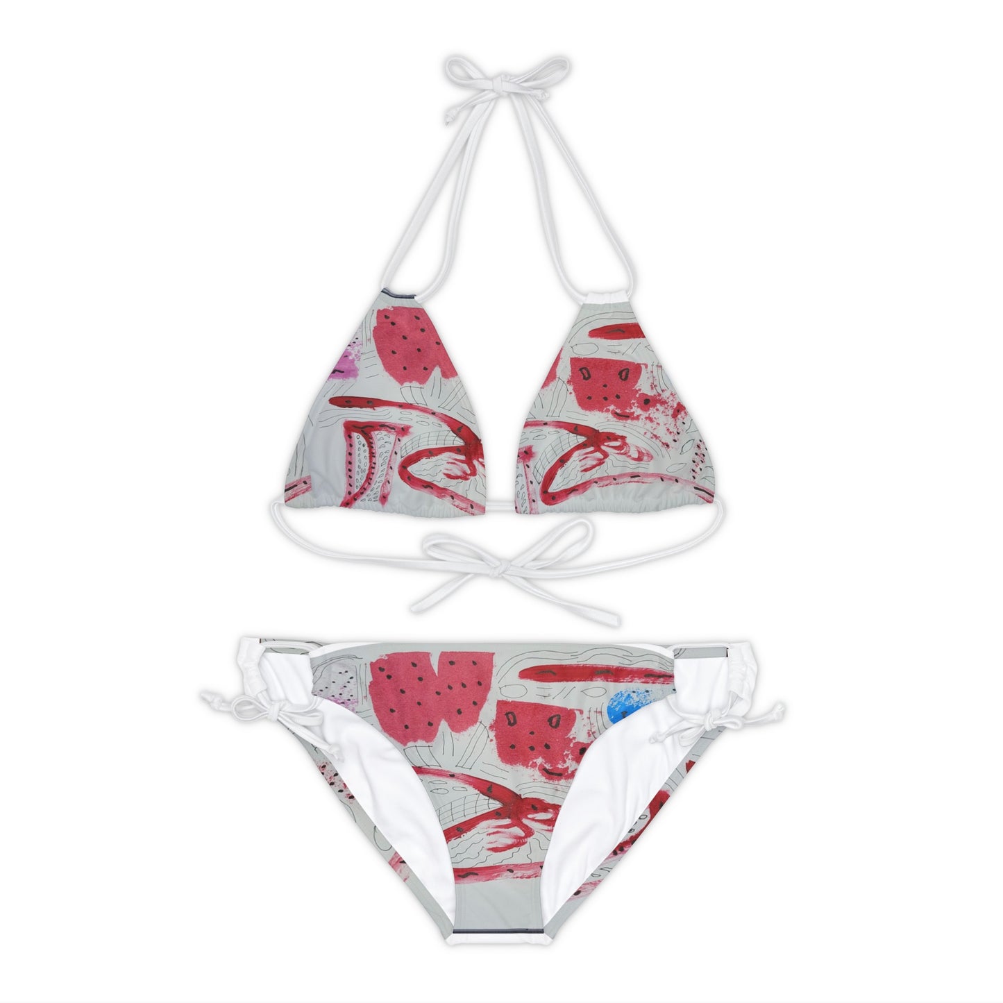 Strappy Bikini Set