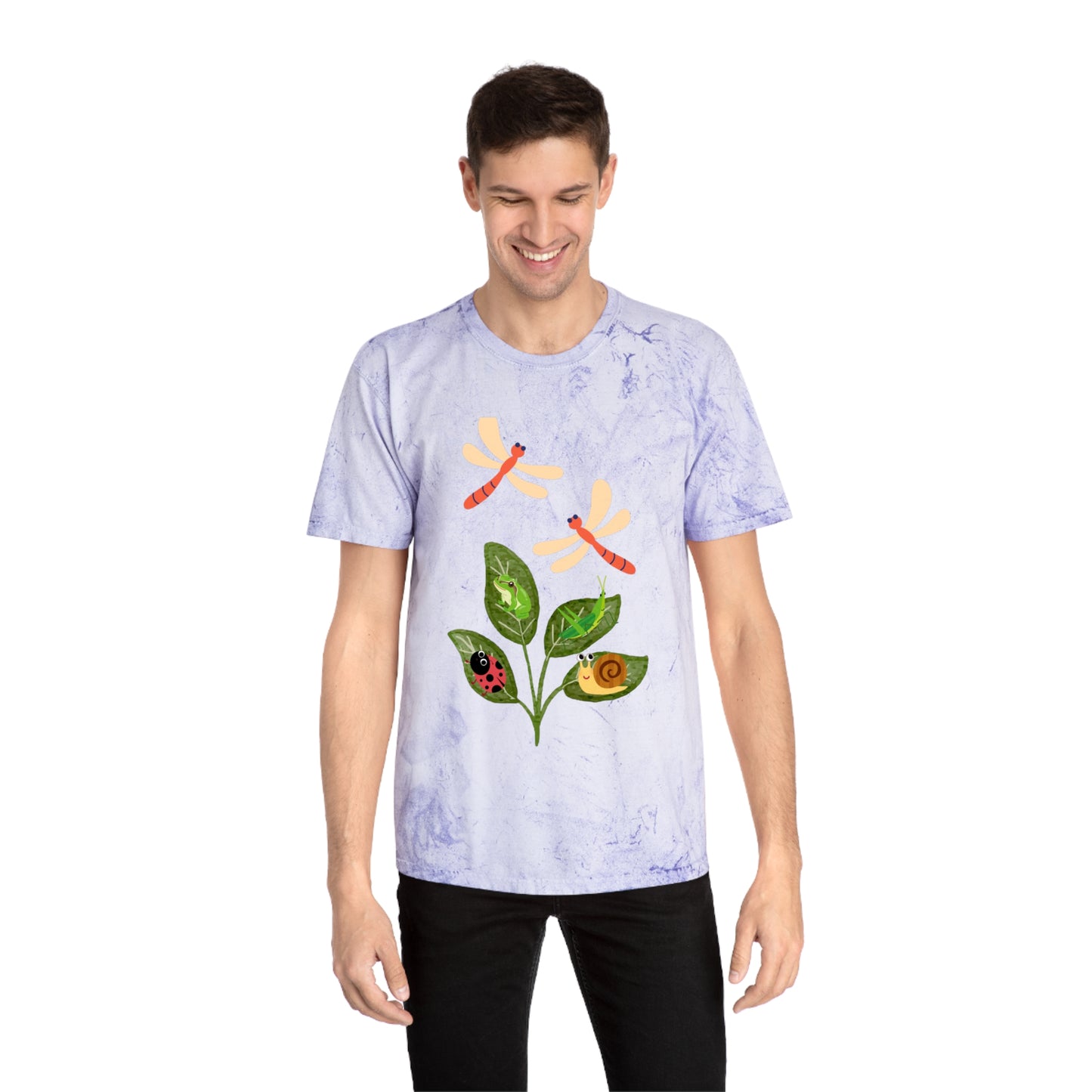Nature-Inspired Vibrant Dragonfly Design