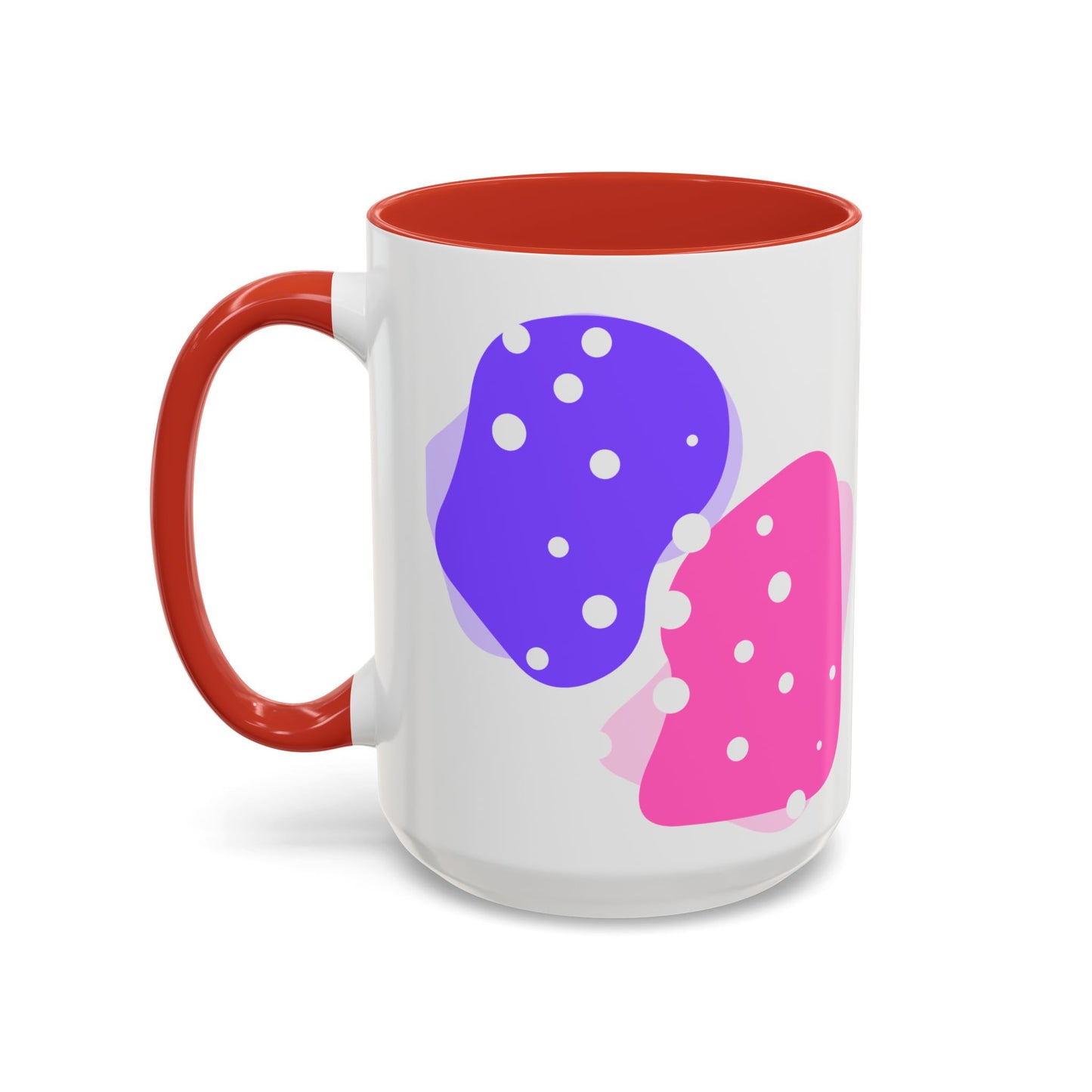 Coffee Mug - Colorful Botanical Abstract Artwork with Positive Morning Messages - 11oz, 15oz