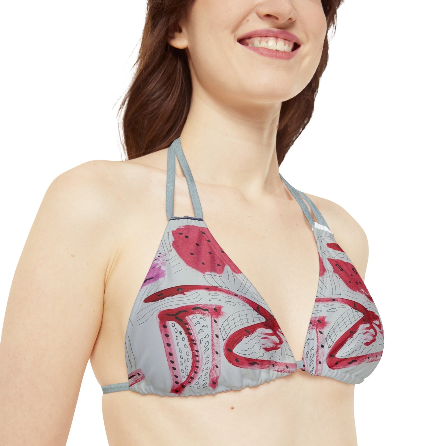 Strappy Bikini Set