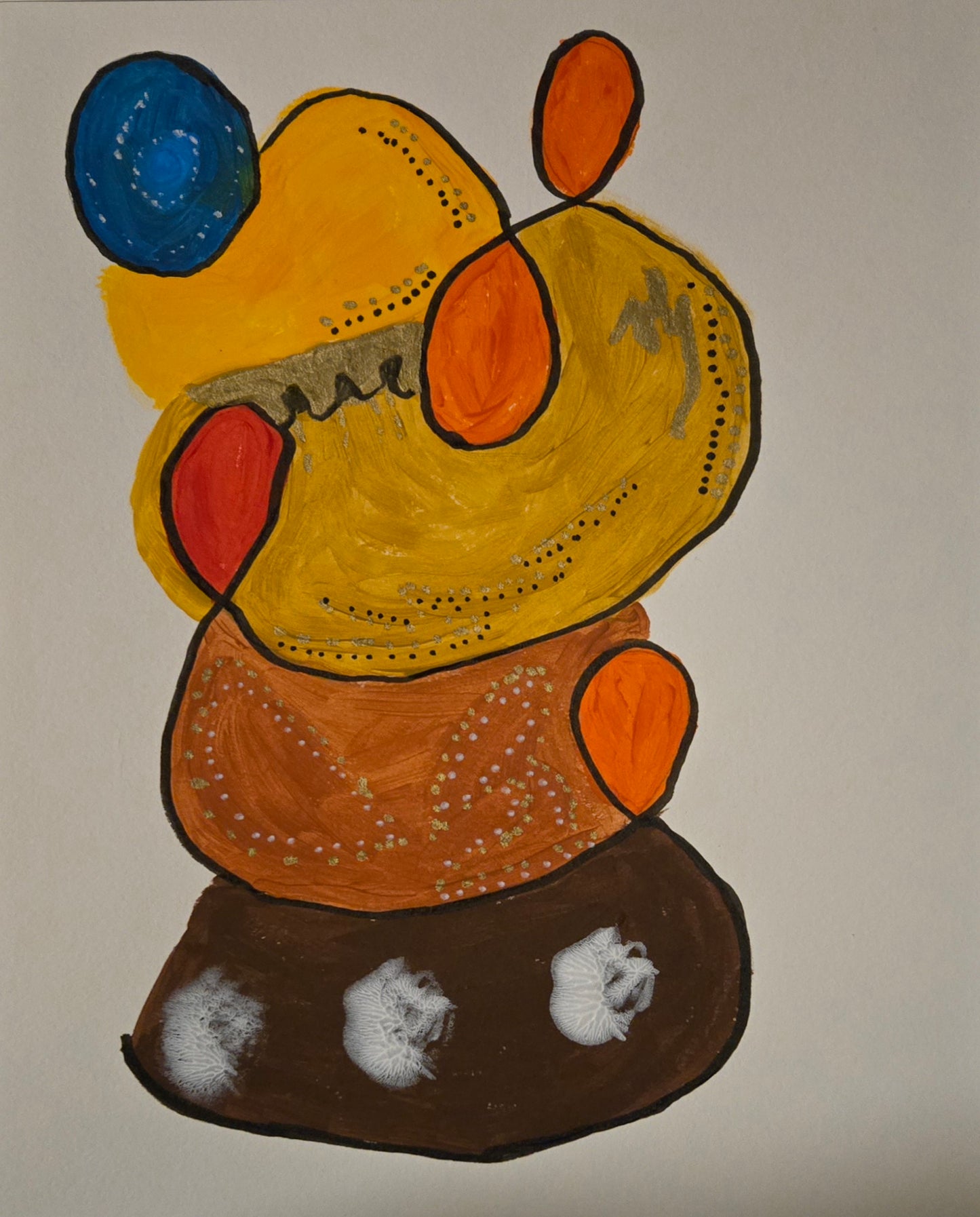 Ice Cream Tower 9x12
