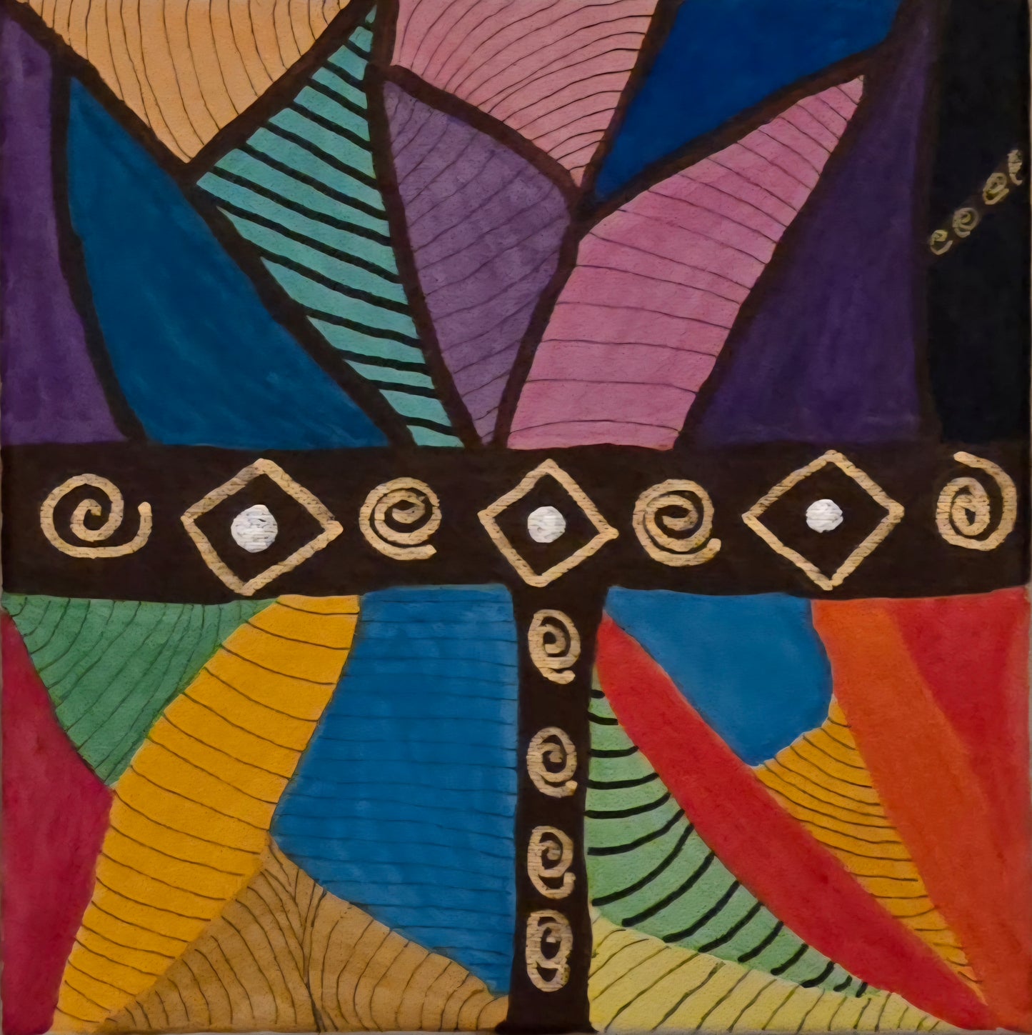 Tribal Bloom 10x10