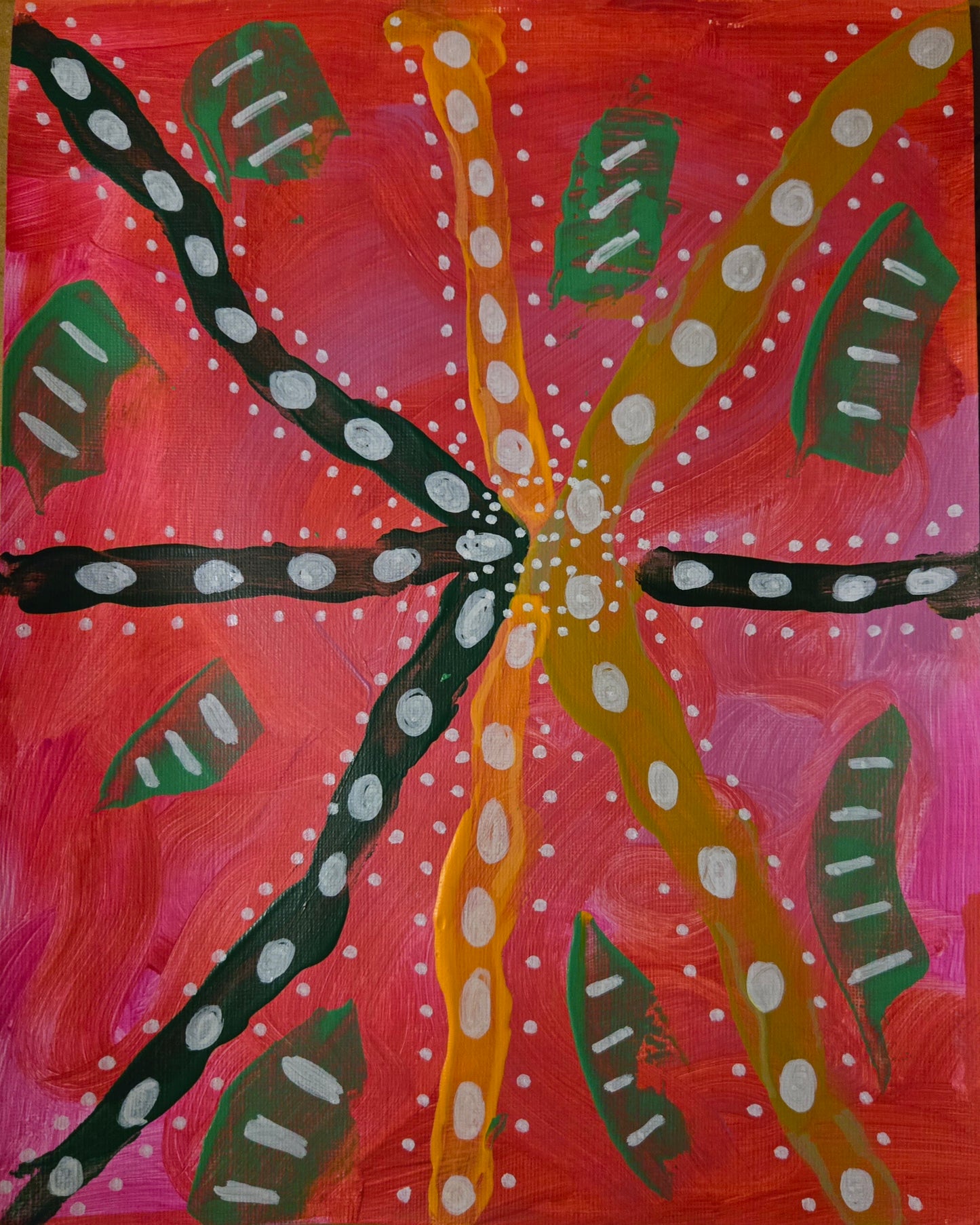 Desert Tentacles 9x12