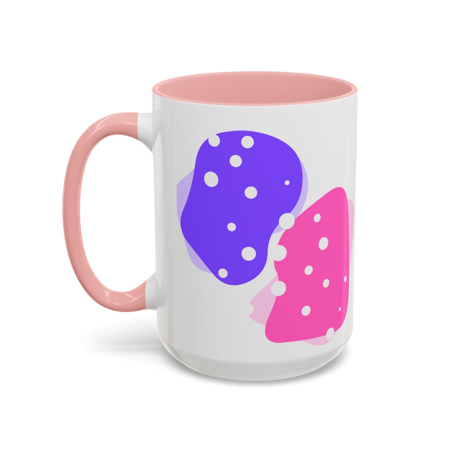 Coffee Mug - Colorful Botanical Abstract Artwork with Positive Morning Messages - 11oz, 15oz