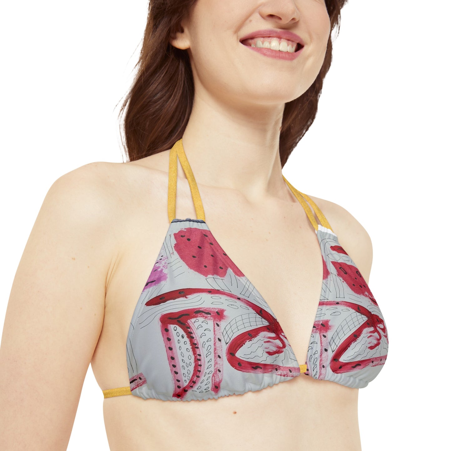 Strappy Bikini Set