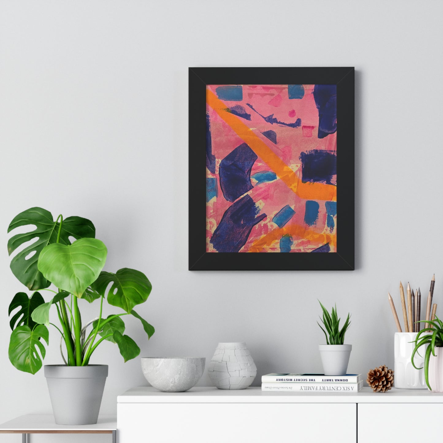 Abstract art poster - Vertical