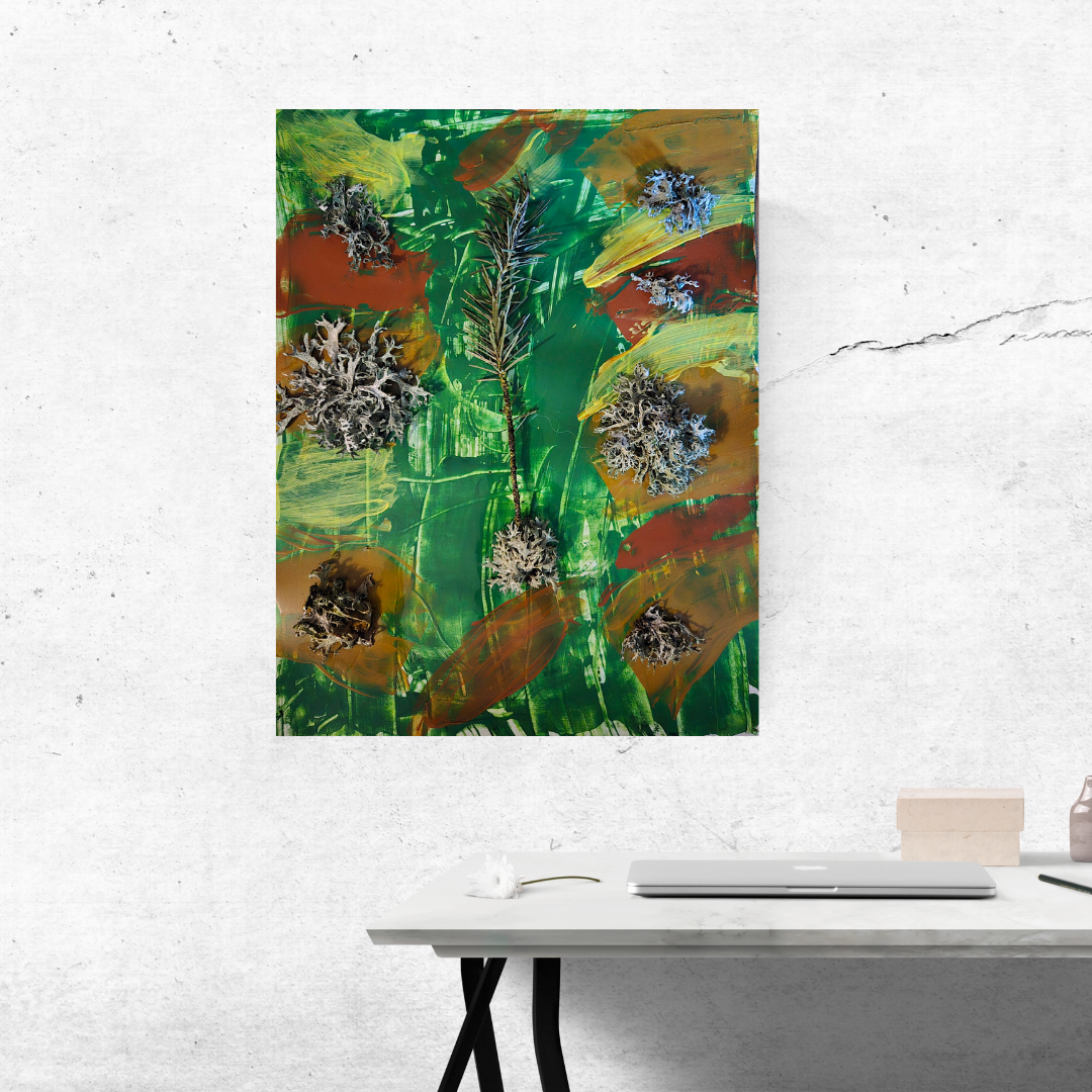 Lichen Forest 11x14
