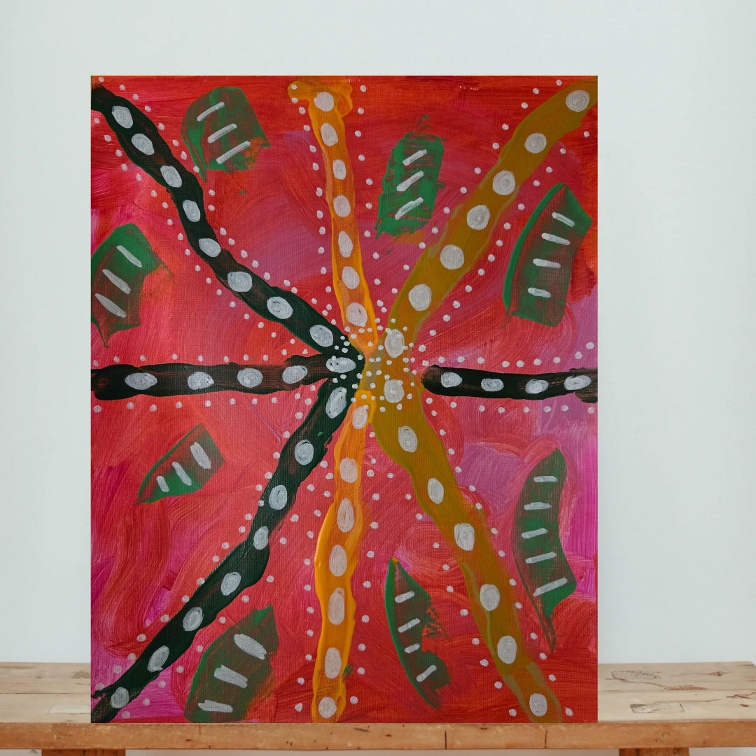Desert Tentacles 9x12