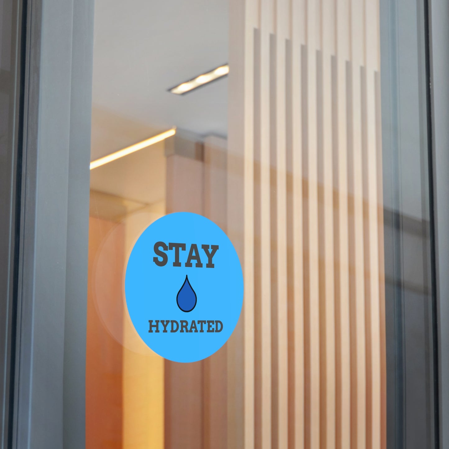 Hydration Reminder Vinyl Stickers - Stay Hydrated Motivational Decals for Water Bottles, Laptops, Journals, Gym Gear, Healthy Lifestyle