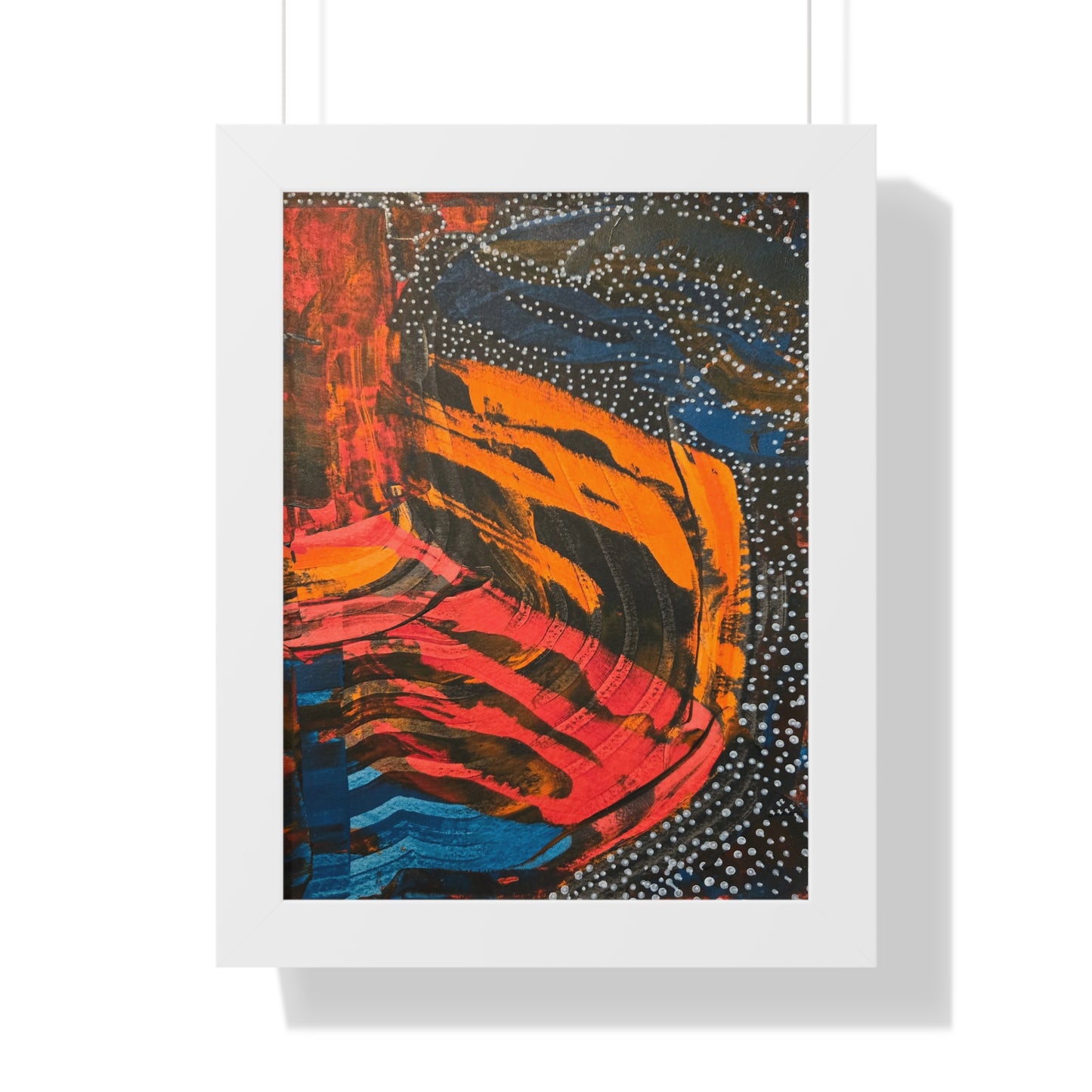 Framed Poster | Abstract art Print | Colorful Abstract | Modern Art Prints| Wall Decor | Wall Art