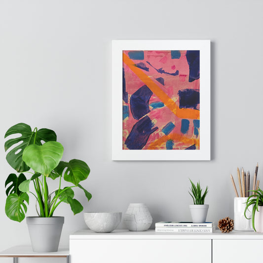 Abstract art poster - Vertical