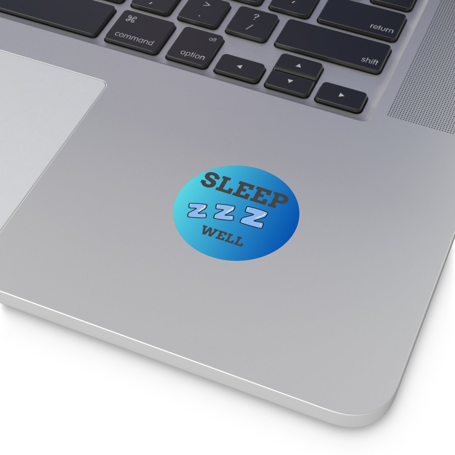 Sleep Well Round Vinyl Stickers, Relaxation Decor, Bedroom Essentials, Gift for Sleep Lovers, Dorm Room Accessories