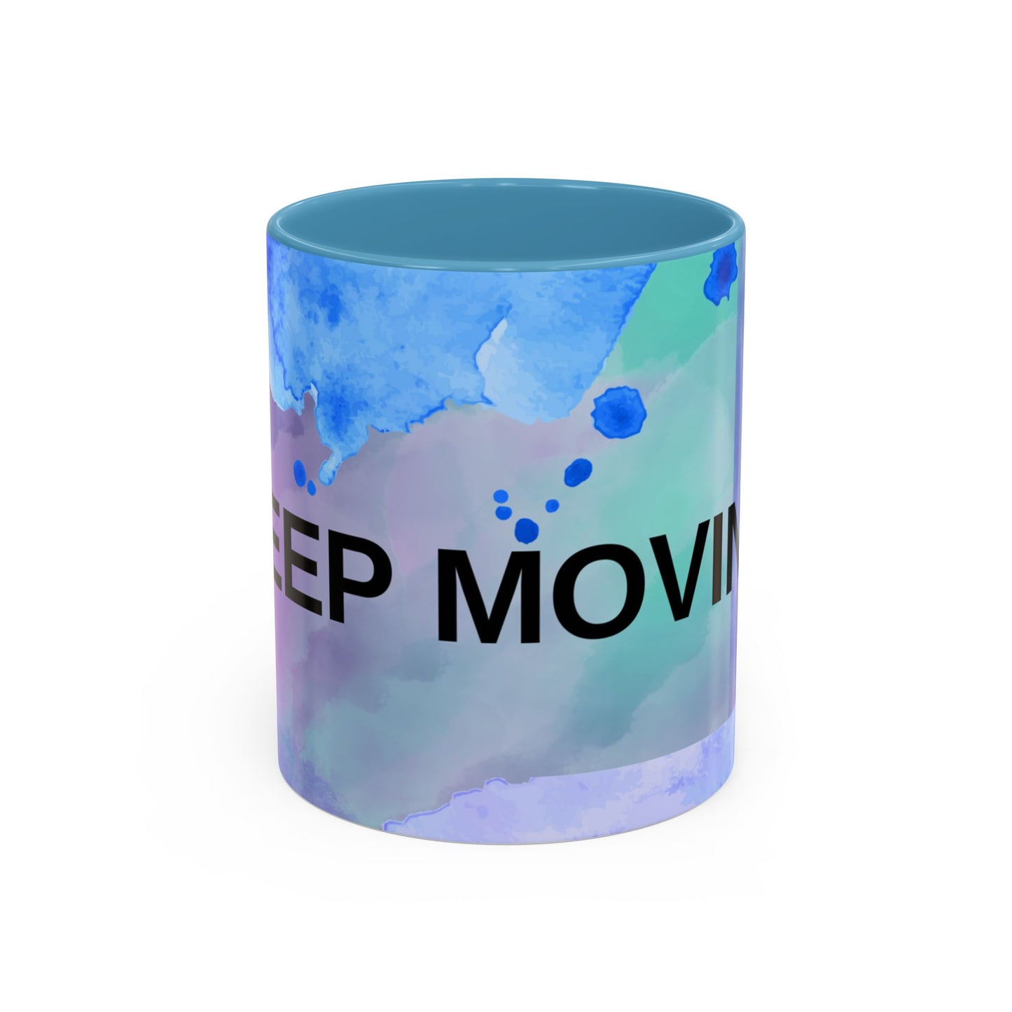 Mug - Abstract Shapes and Calming Colors - Inspirational Morning Coffee Cup