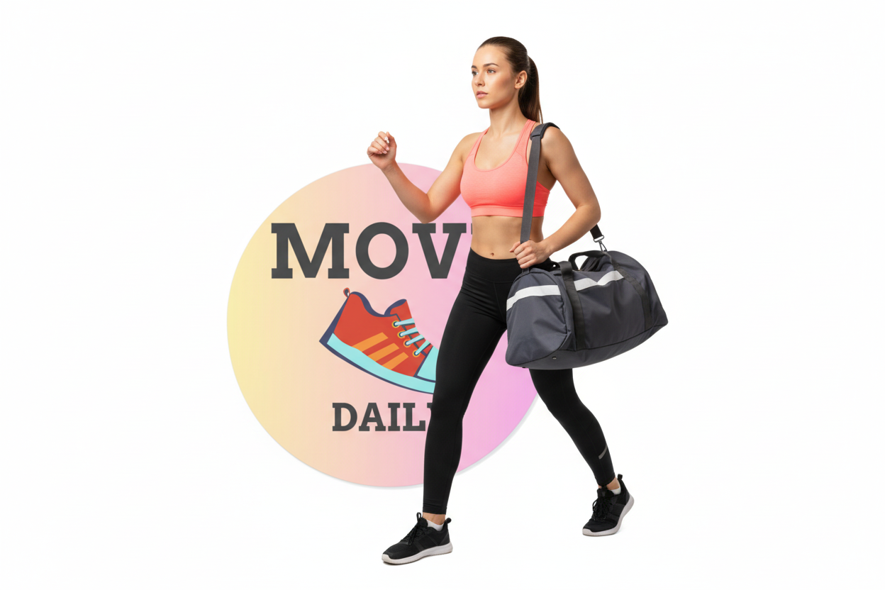 Motivational Round Vinyl Stickers for Active Living, Fitness Decor, Exercise Planner, Gym Gear, Trendy Stickers