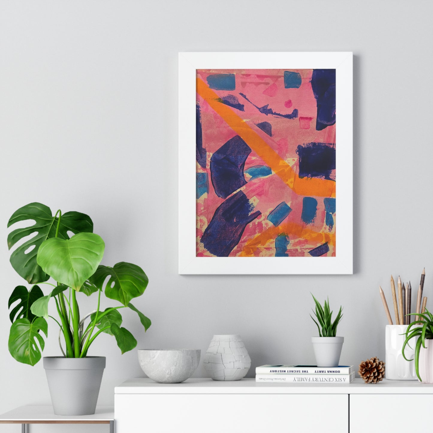 Abstract art poster - Vertical