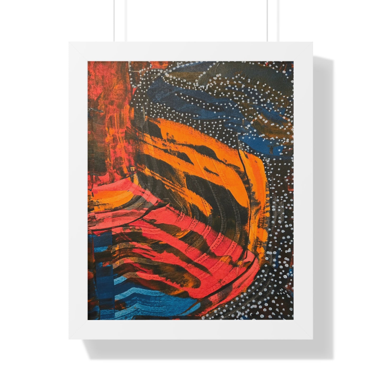 Framed Poster | Abstract art Print | Colorful Abstract | Modern Art Prints| Wall Decor | Wall Art