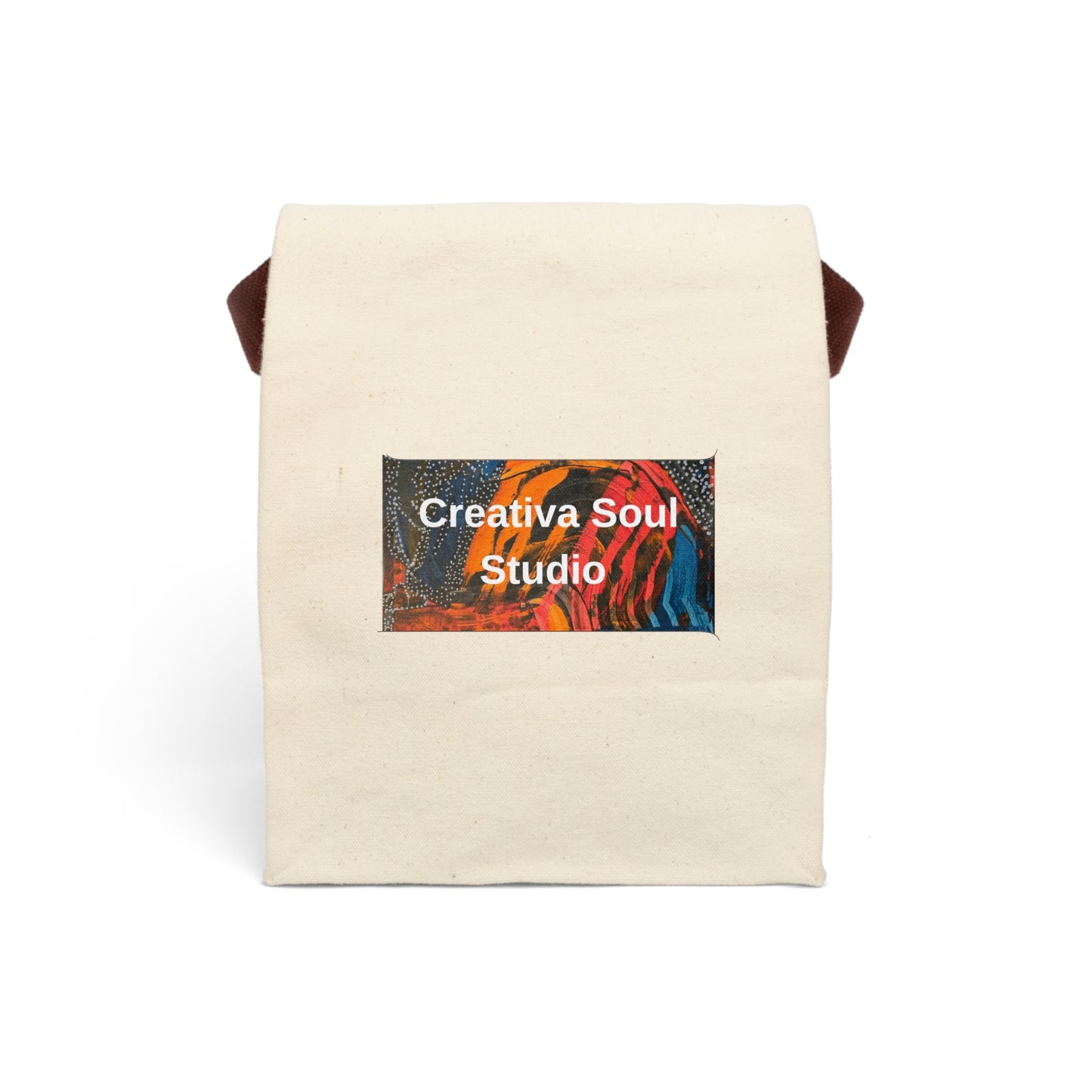 Stylish Canvas Lunch Bag - Eco-Friendly Tote, Back to School, Picnic Essential, Artisanal Design, Customizable Gift