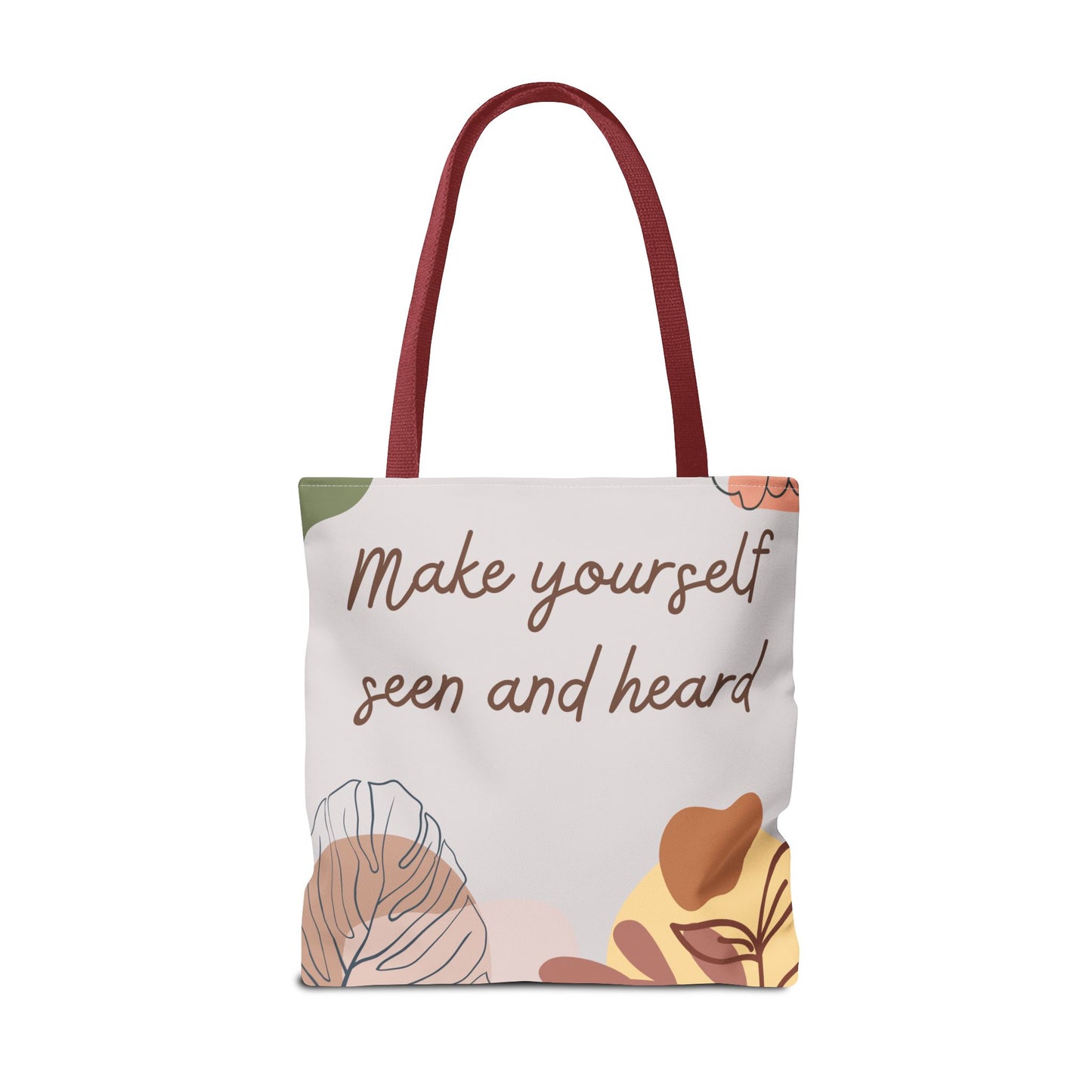 Minimalist Botanical Tote Bag