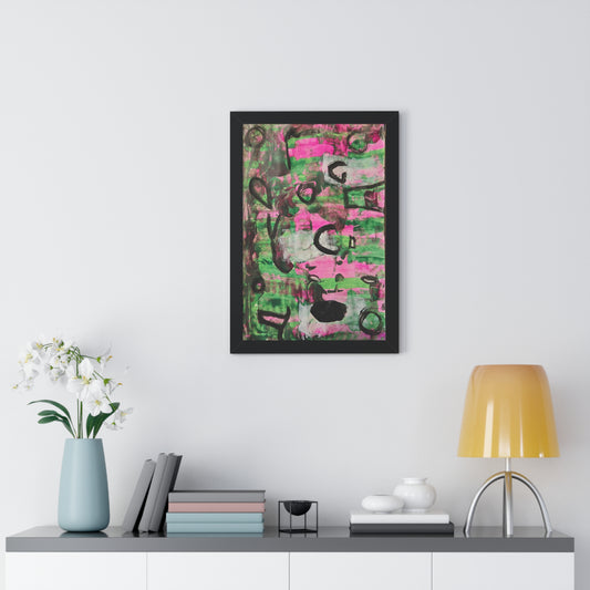 Framed Poster | Abstract art Print | Colorful Abstract | Modern Art Prints| Wall Decor | Wall Art