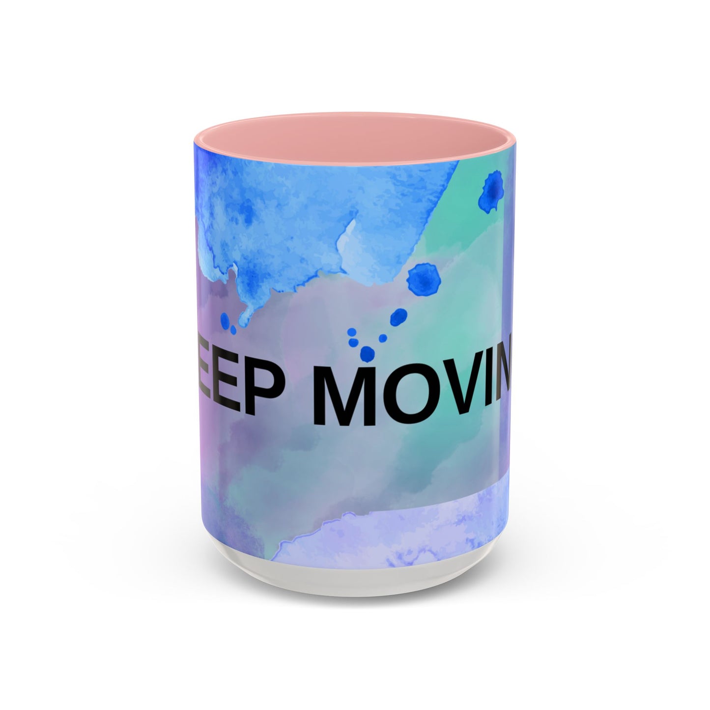 Mug - Abstract Shapes and Calming Colors - Inspirational Morning Coffee Cup