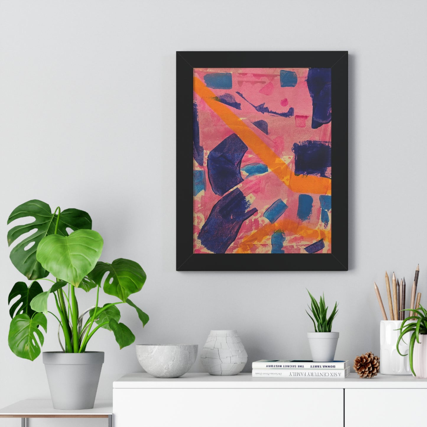 Abstract art poster - Vertical