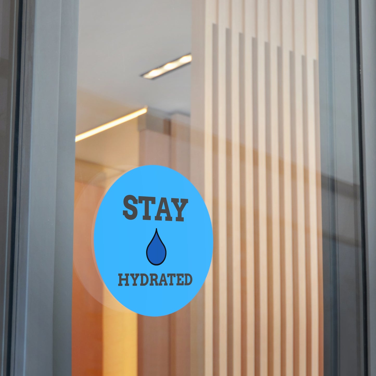 Hydration Reminder Vinyl Stickers - Stay Hydrated Motivational Decals for Water Bottles, Laptops, Journals, Gym Gear, Healthy Lifestyle