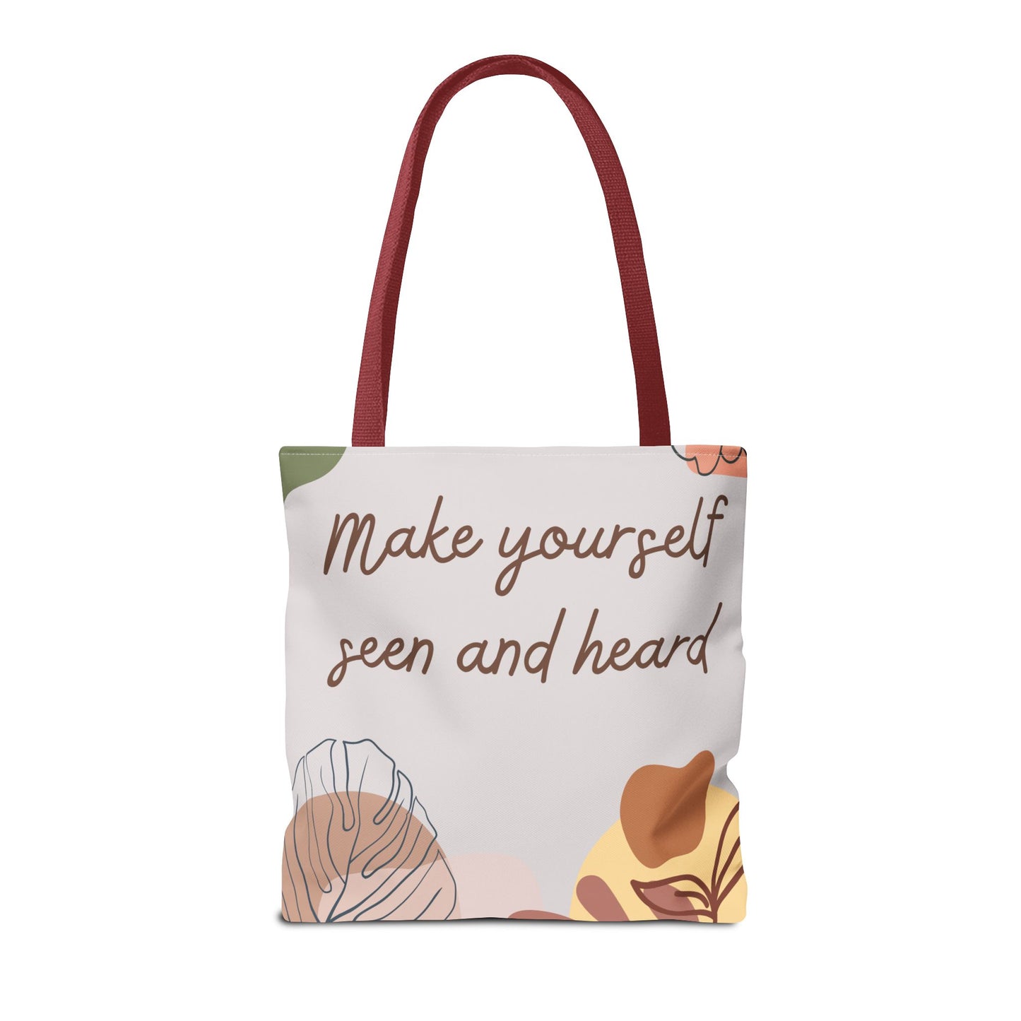 Minimalist Botanical Tote Bag