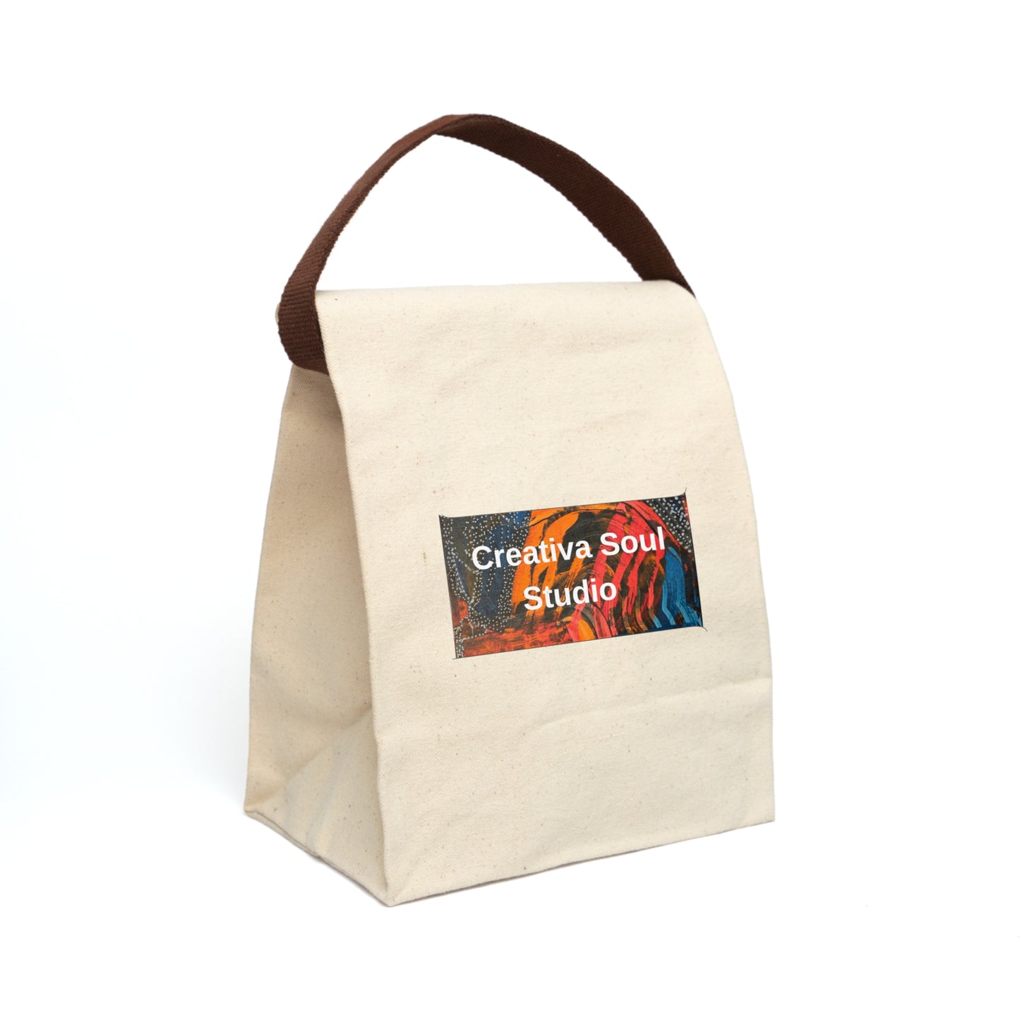 Stylish Canvas Lunch Bag - Eco-Friendly Tote, Back to School, Picnic Essential, Artisanal Design, Customizable Gift