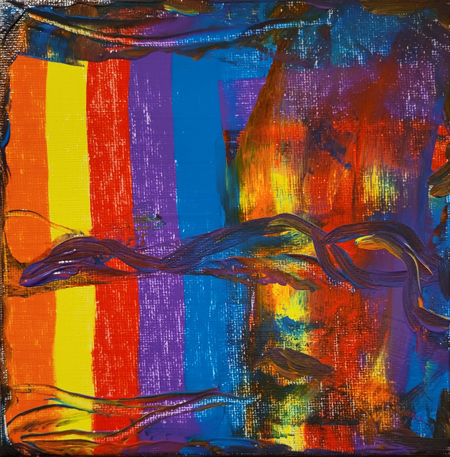 The woman behind the curtains 6x6