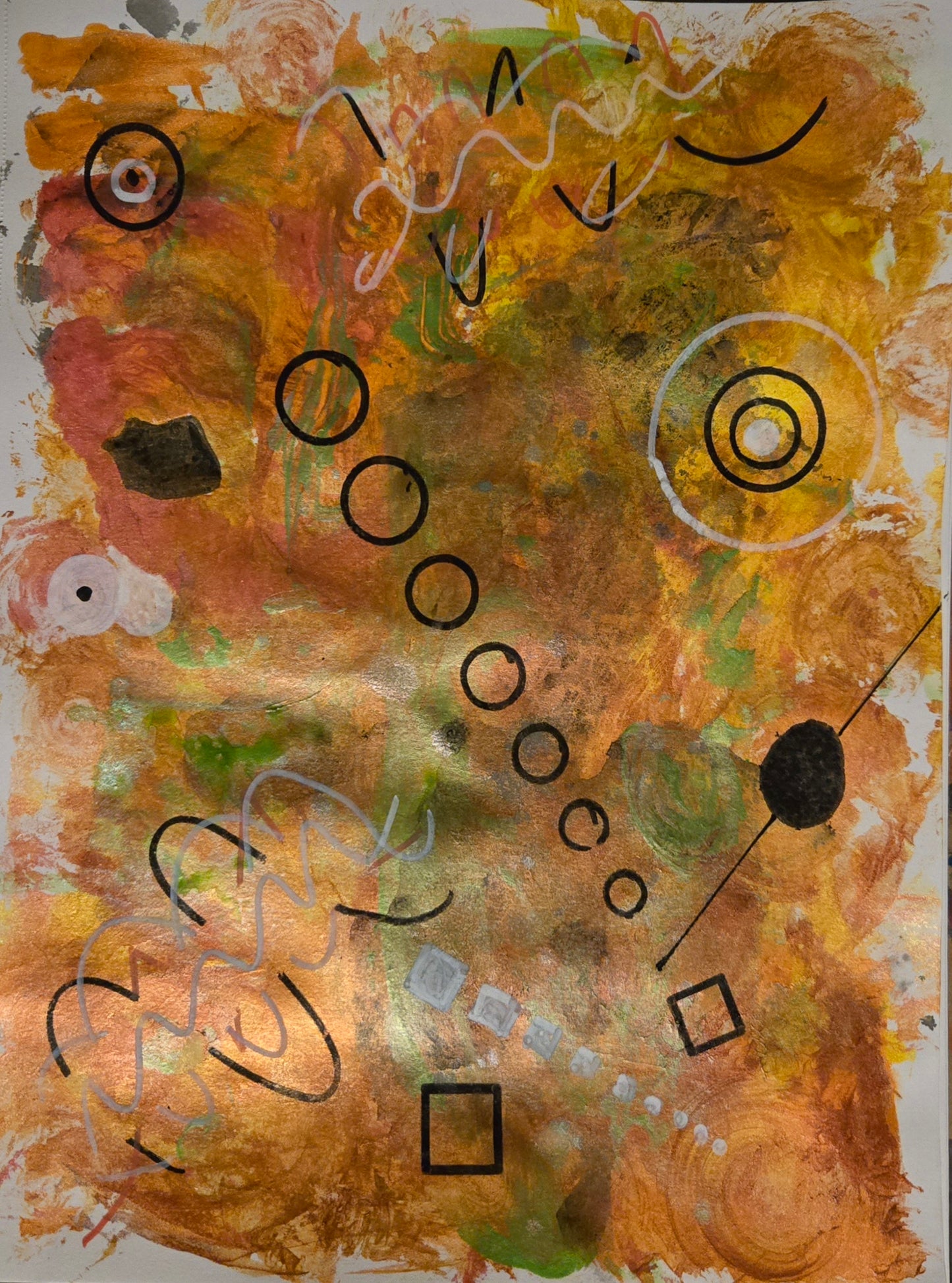 Shapes in Motion 11x14