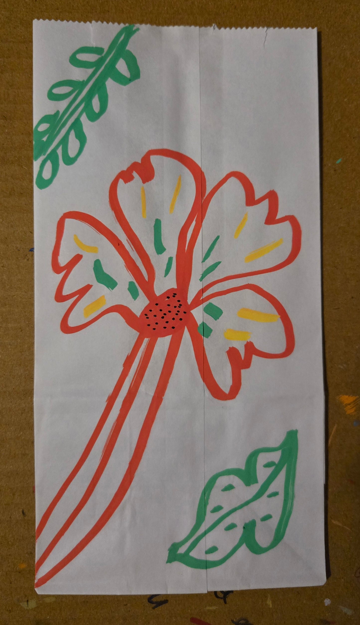 Hand painted custom gift bags