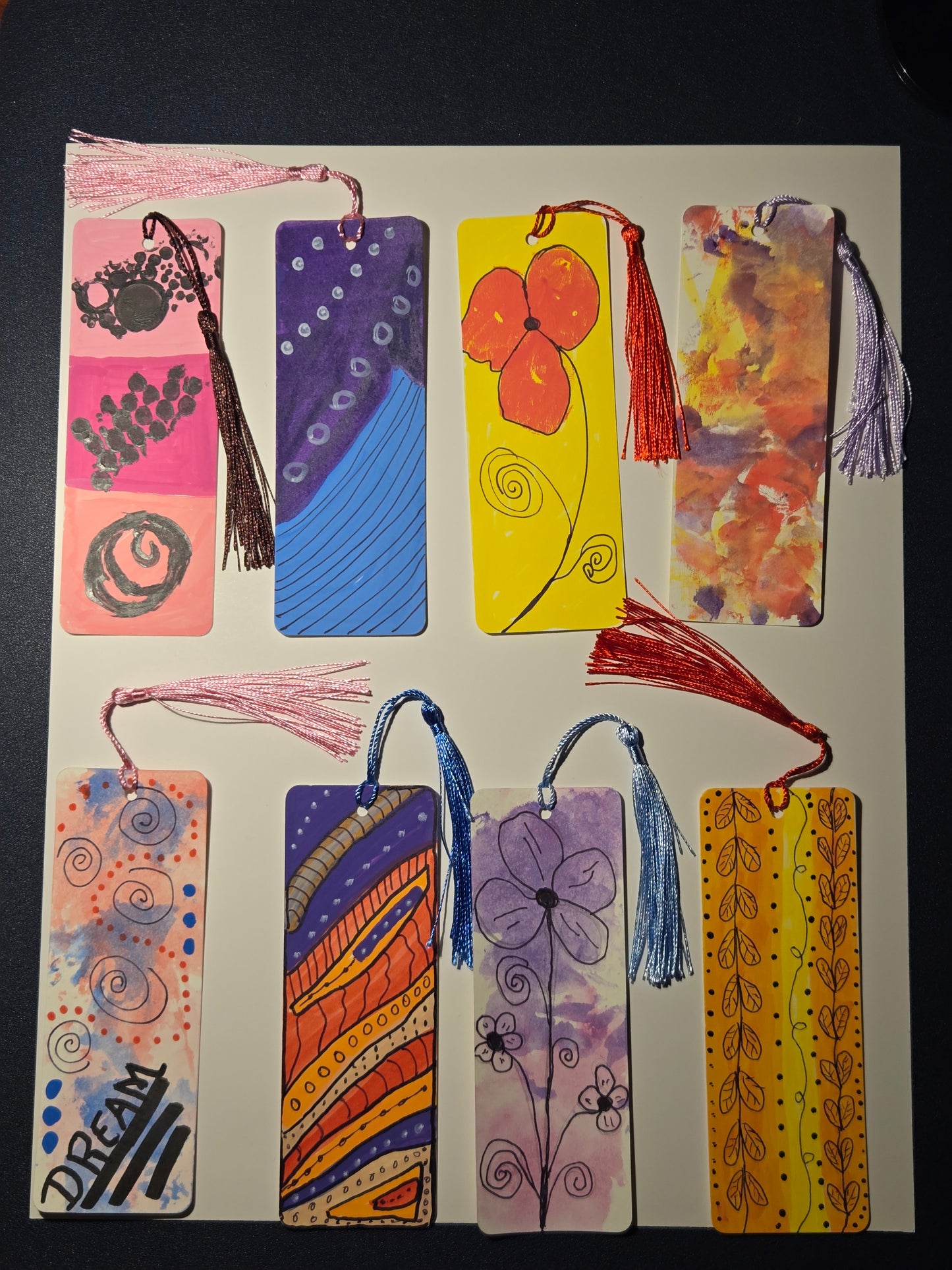 Hand made bookmarks