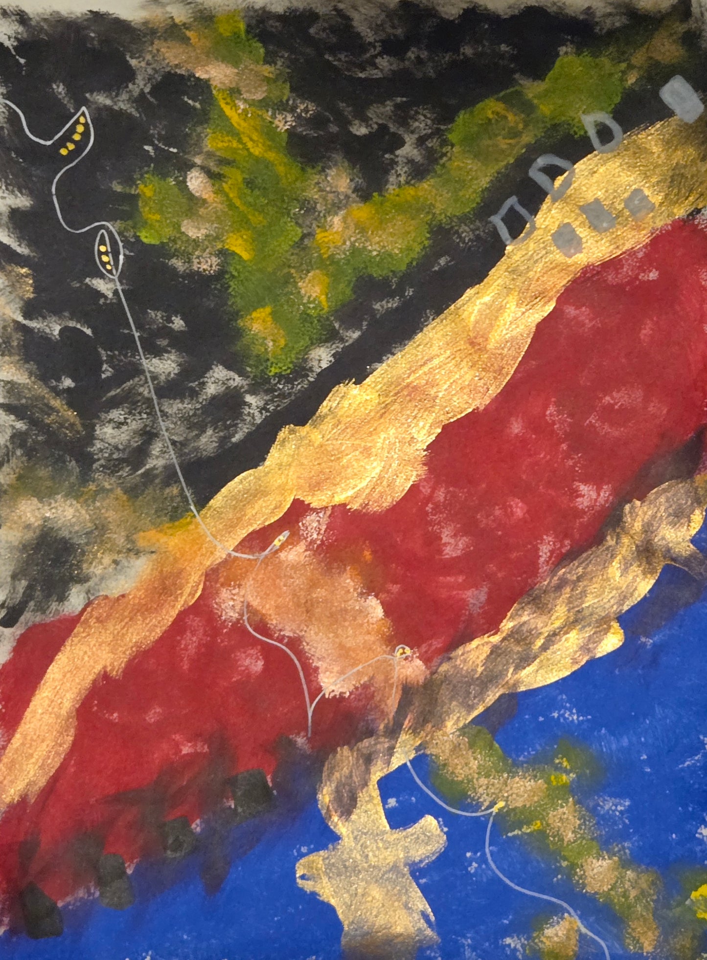 The Silver Thread 9x12