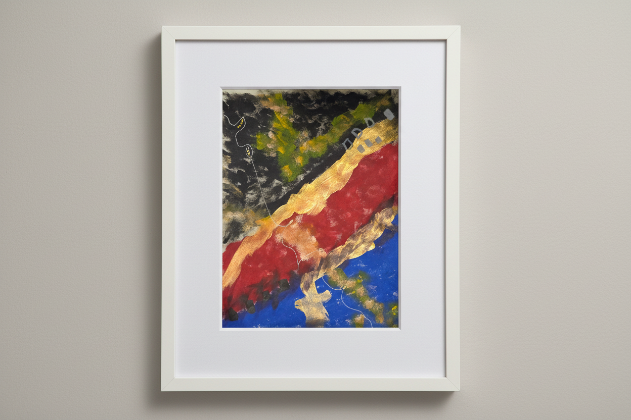 The Silver Thread 9x12