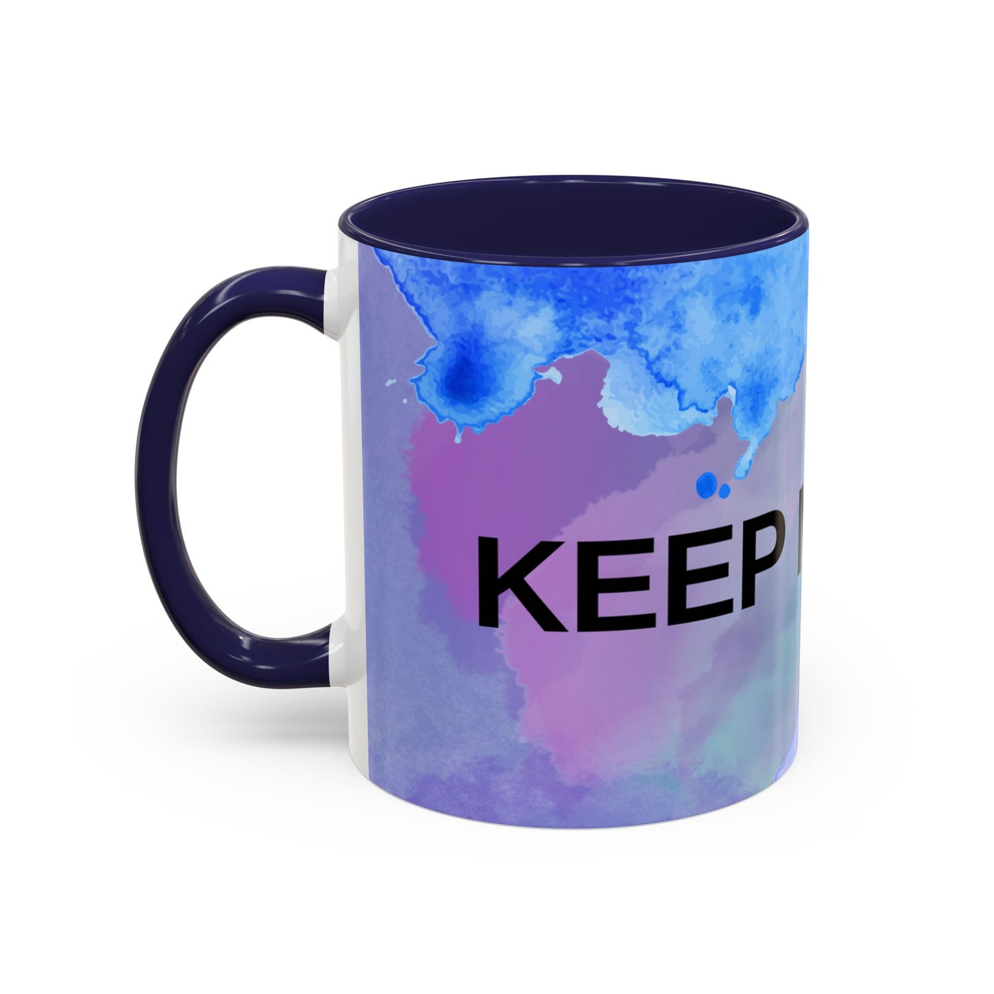 Mug - Abstract Shapes and Calming Colors - Inspirational Morning Coffee Cup