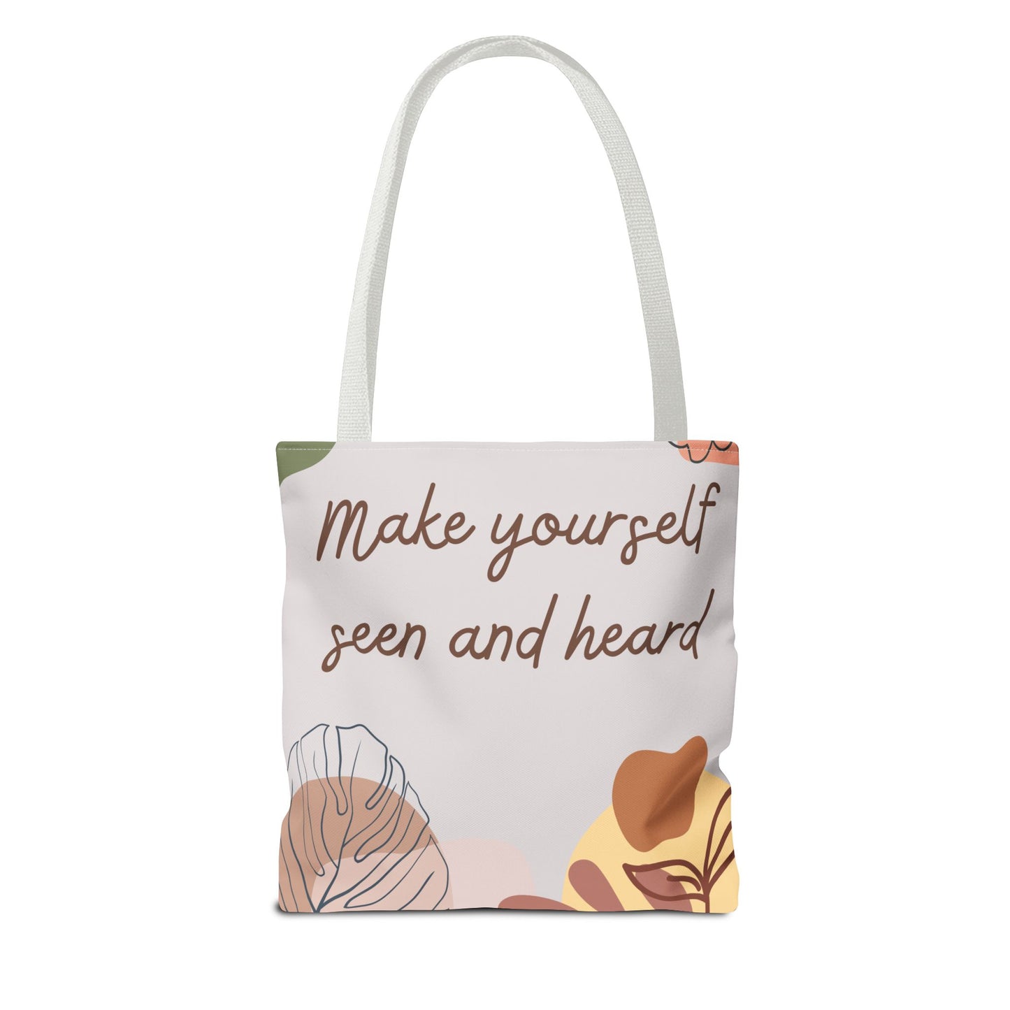 Minimalist Botanical Tote Bag