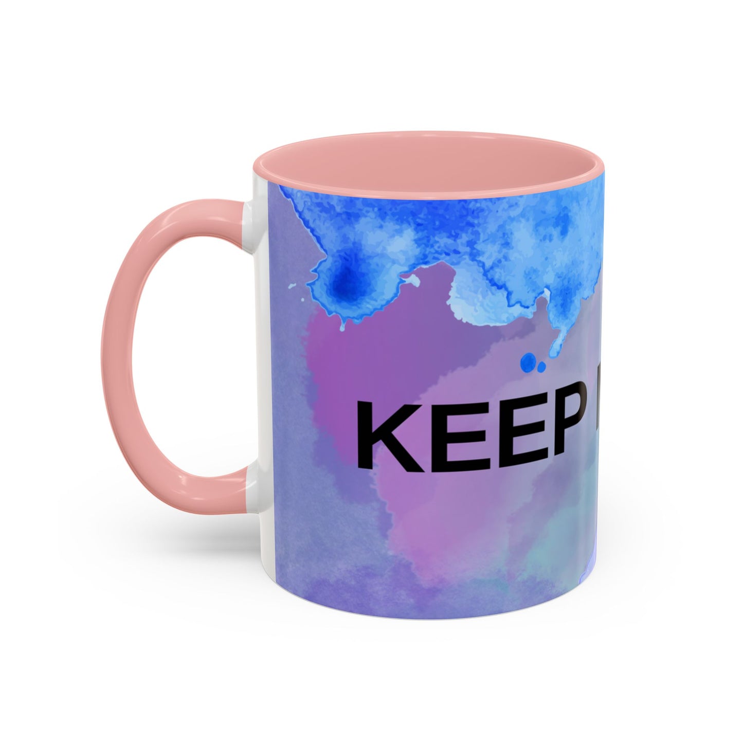 Mug - Abstract Shapes and Calming Colors - Inspirational Morning Coffee Cup