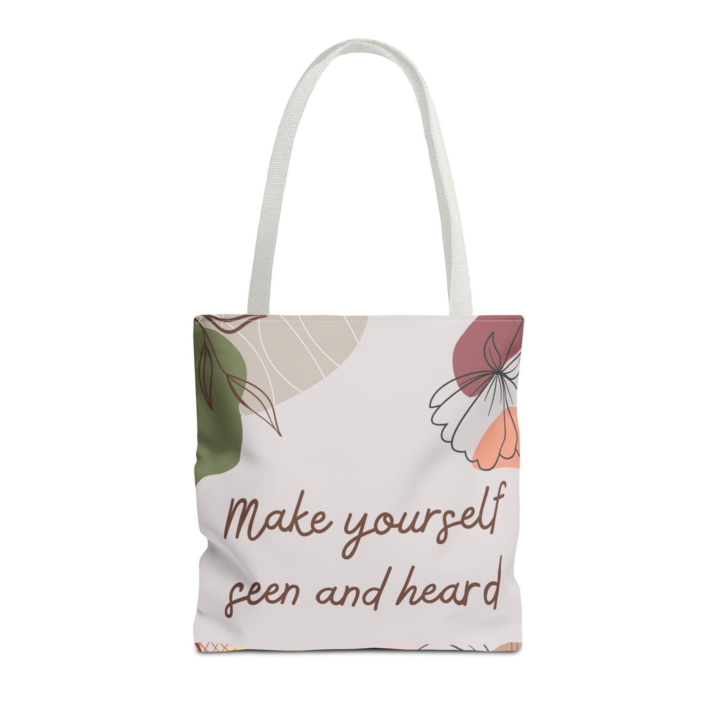 Minimalist Botanical Tote Bag