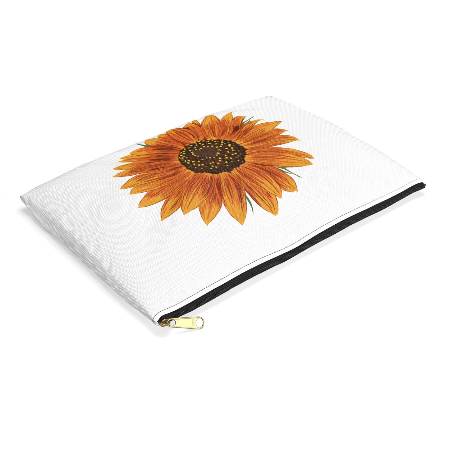 Sunflower Accessory Pouch | Floral Makeup Bag, Cute Organizer, Gift for Her, Travel Pouch, Sunflower Lover