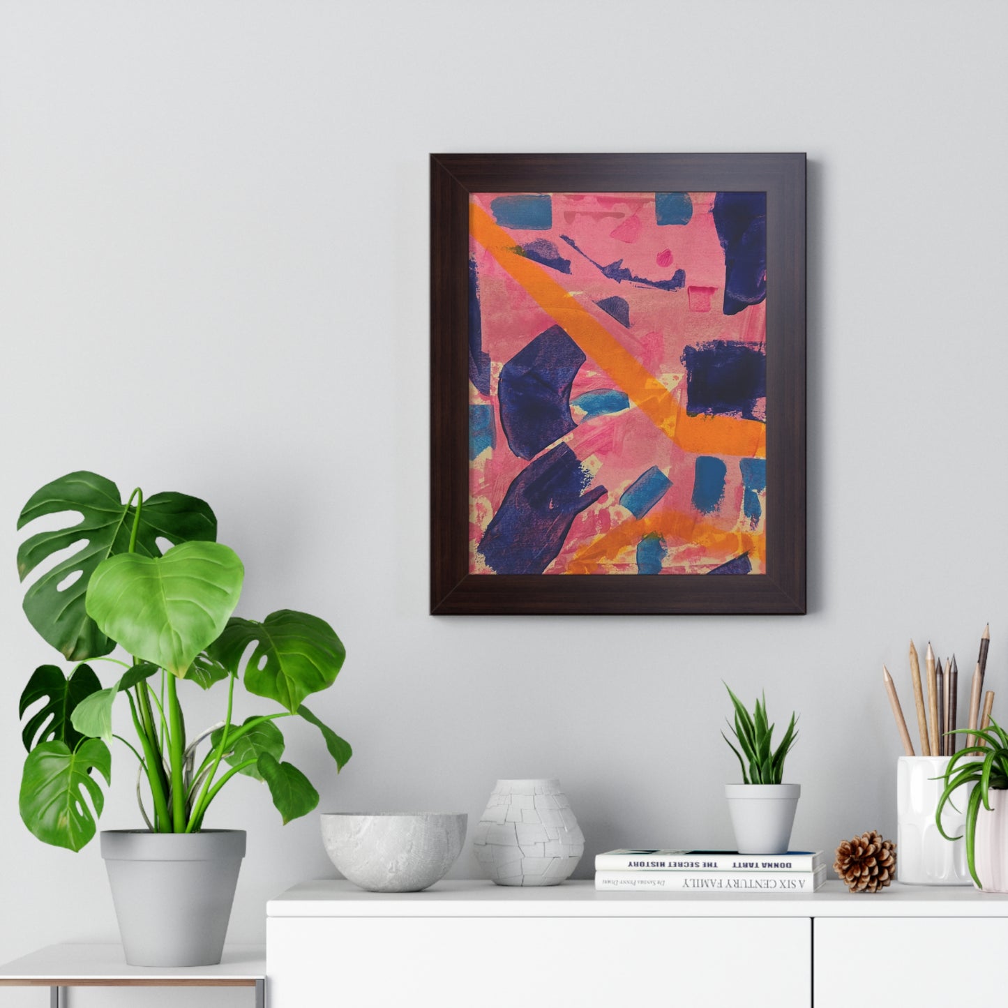 Abstract art poster - Vertical