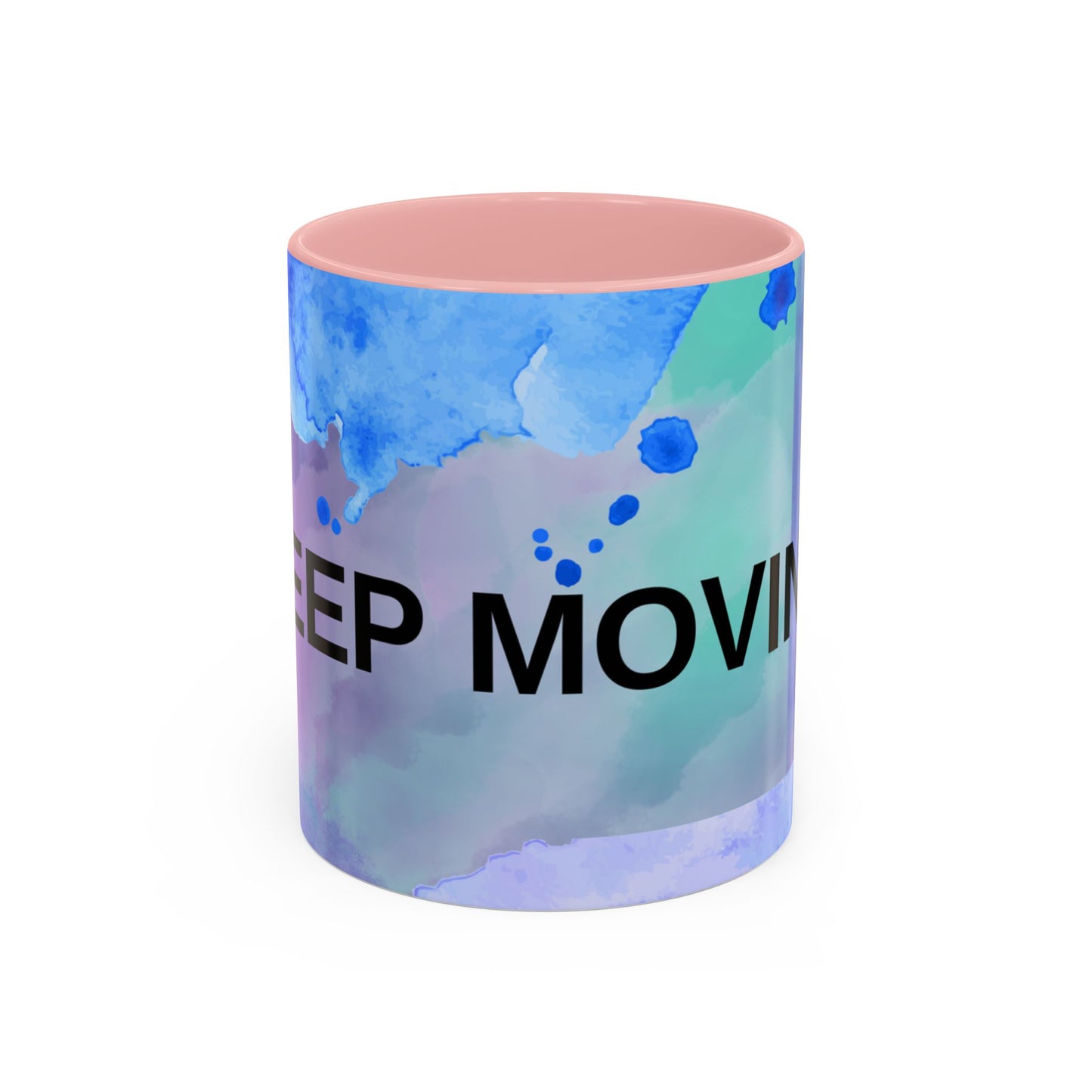 Mug - Abstract Shapes and Calming Colors - Inspirational Morning Coffee Cup