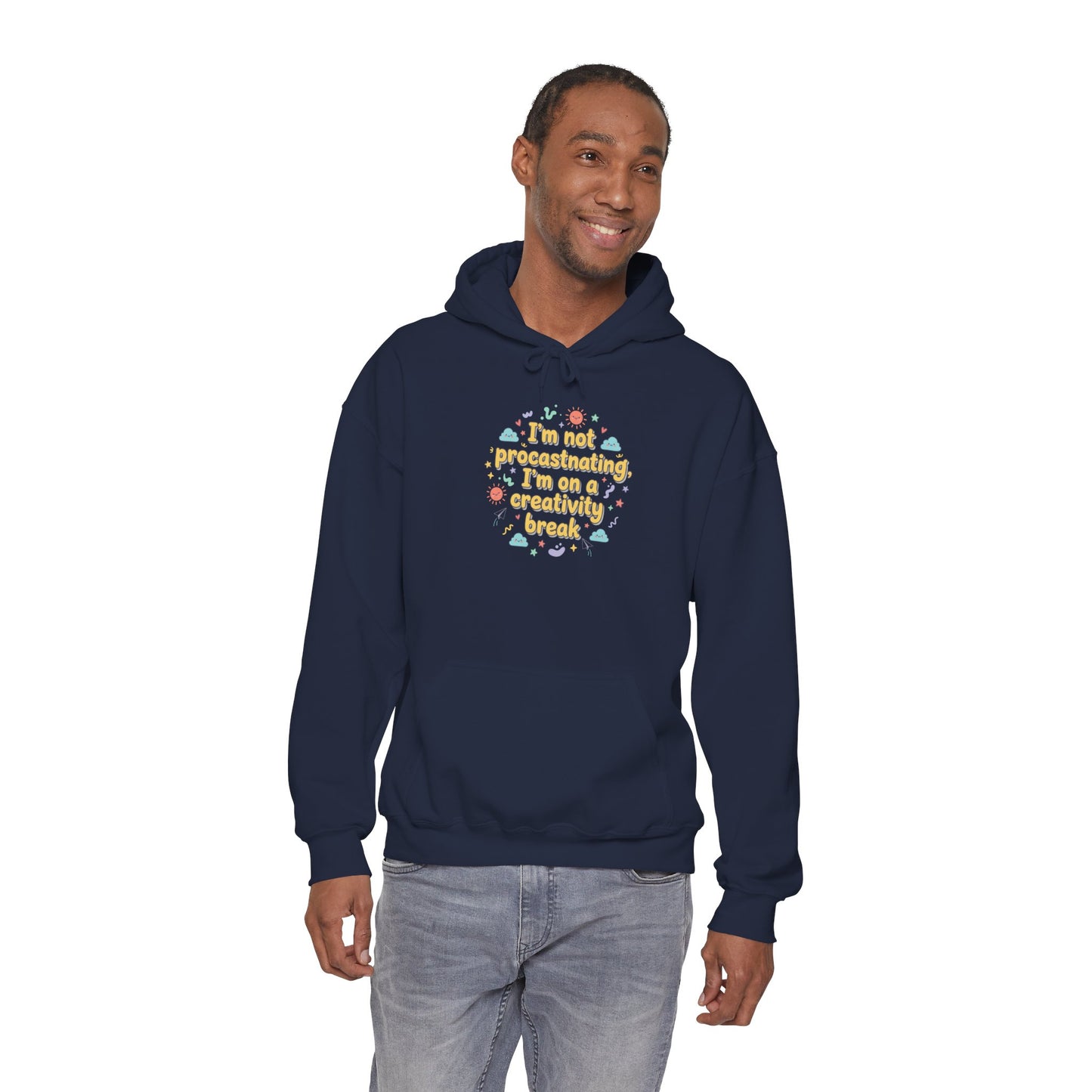 I'm Not Procrastinating Hoodie | Wholesome Sarcasm, tongue-in-cheek humor