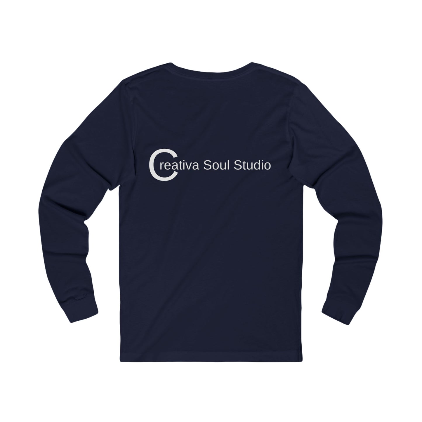 Customizable Long Sleeve Tee — Front & Back Branding