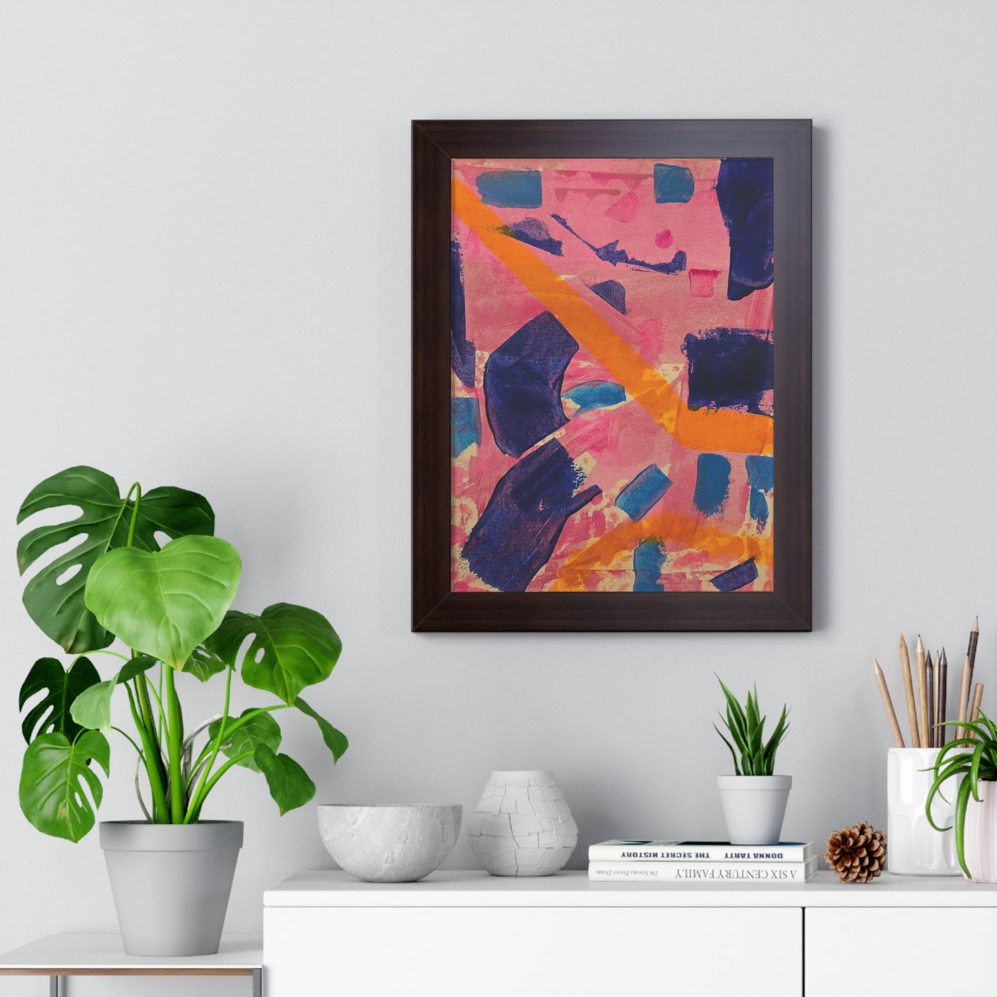 Abstract art poster - Vertical