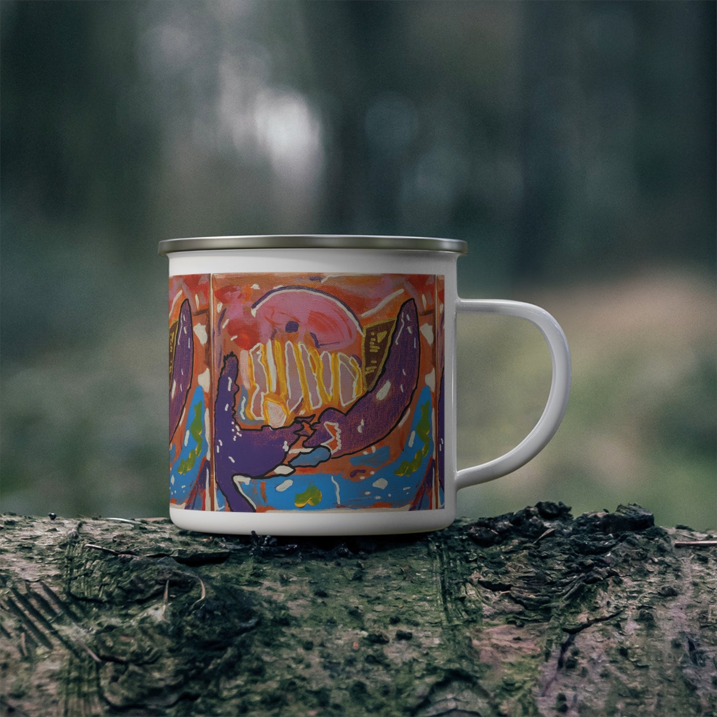 Enamel Camping Mug