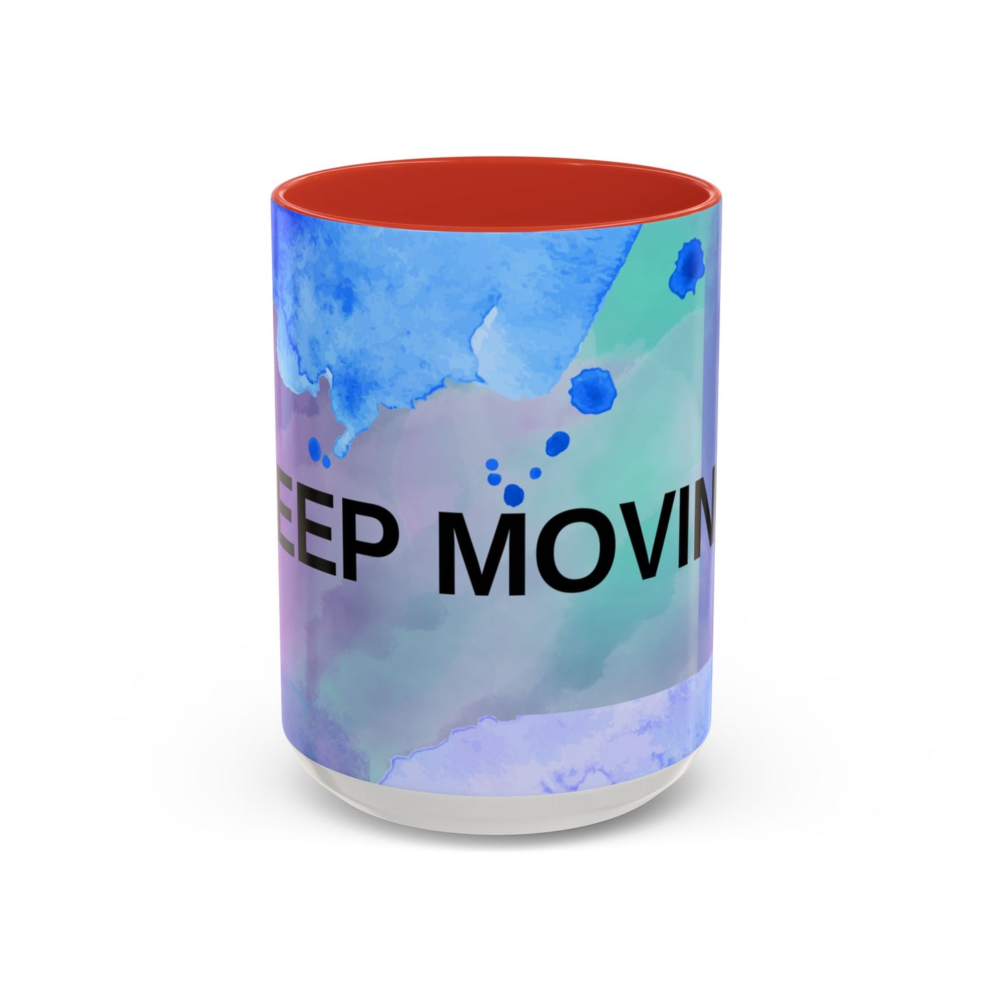 Mug - Abstract Shapes and Calming Colors - Inspirational Morning Coffee Cup