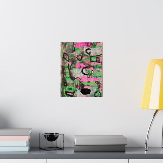 Fine Art Vertical Posters | Wall Art | Abstract Wall Print | Modern Art Decor