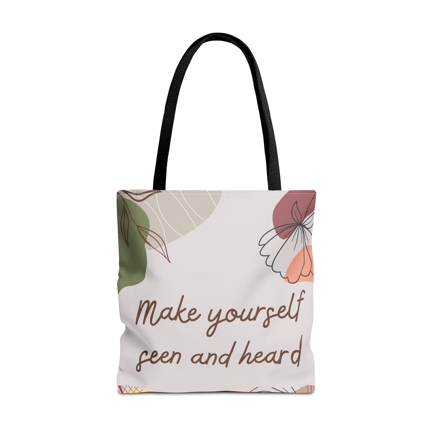 Minimalist Botanical Tote Bag