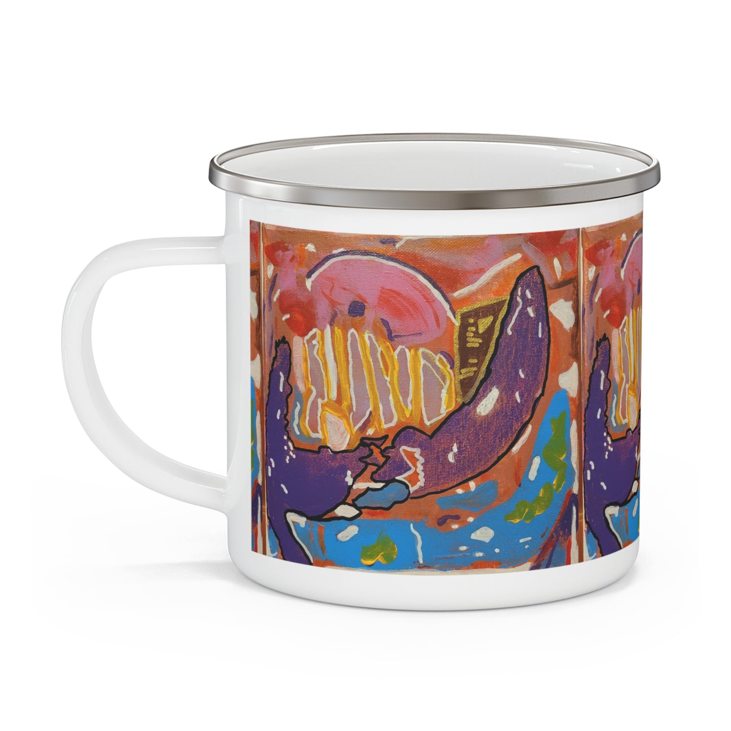 Enamel Camping Mug